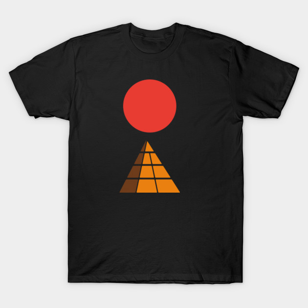 Minimalist Red Moon